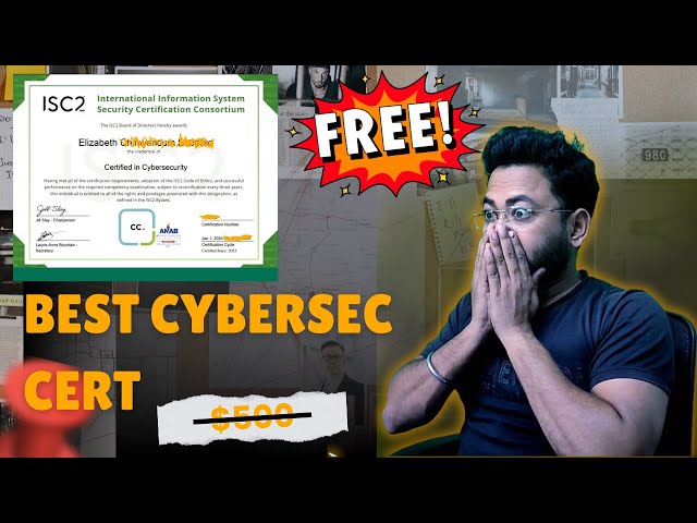 FREE Cybersecurity Certification 2026: Get ISC2 CC Exam + Training Before It Ends!