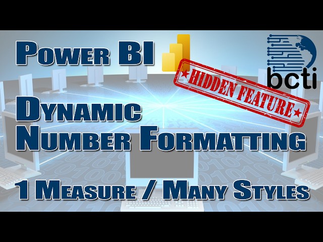 Power BI Dynamic Number Formatting | Format Measures Based on Your Data
