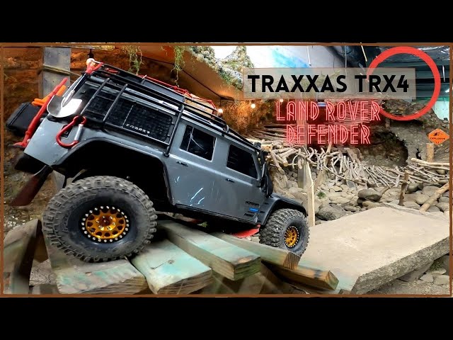 TRAXXAS TRX4 - Land Rover Defender - DO YOU EVEN CRAWL BRO?