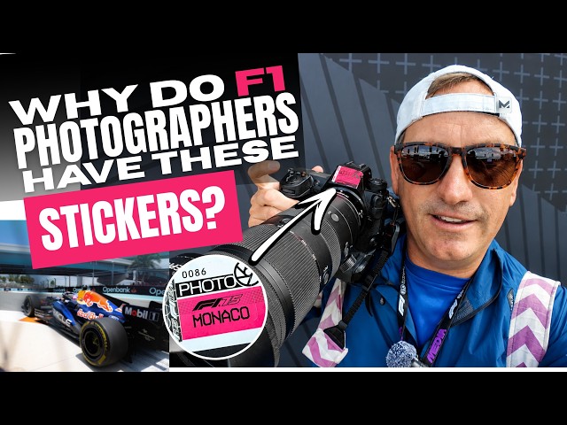 Why F1 Photographers HAVE to Put these Stickers on Their Cameras?