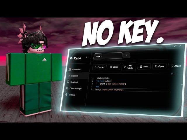 Roblox Executor "Xeno" Keyless Exploit Working 2026 [UNDETECTED]