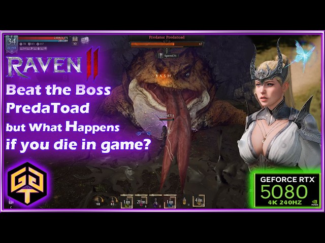 Raven2 Defeat BOSS Grind Level 40 Game Review Free Half Anniversary Starter Pack at Epic Games Store