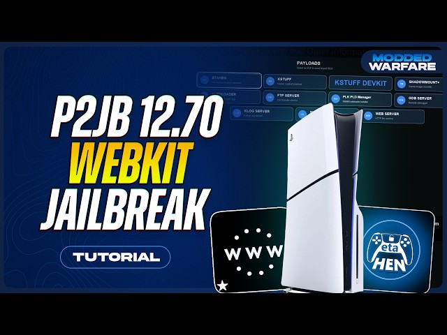PS5 WebKit Jailbreak Released with etaHEN Support up to 12.70! (Early Setup Guide)