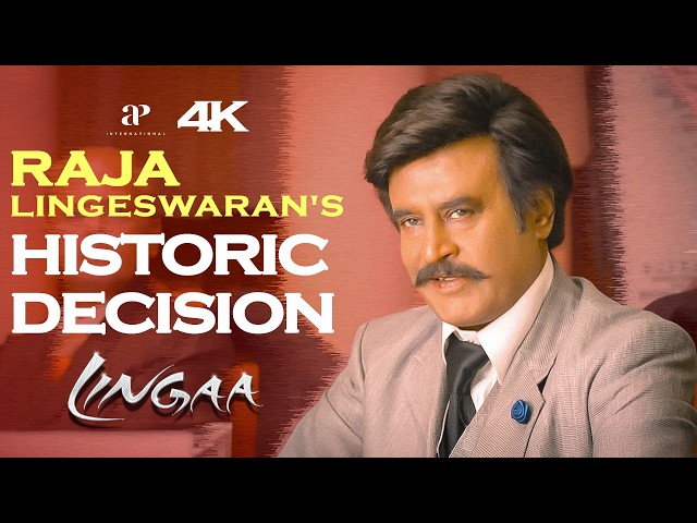 Lingaa 4K Back to Back Super Scenes | Rajini's Bold Decision Changes People's Future.! | Rajinikanth