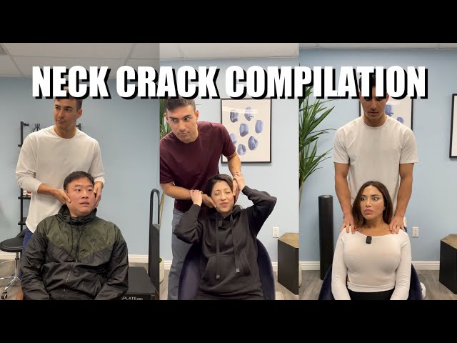 DON'T WATCH THIS IF YOU DON'T LIKE NECK CRACKING (Chiropractic Compilation)