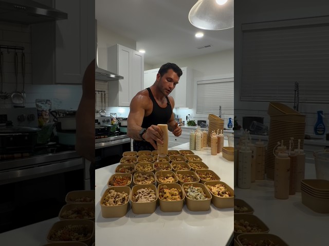 I only make high-protein meal preps #madprotein #cooking #protein