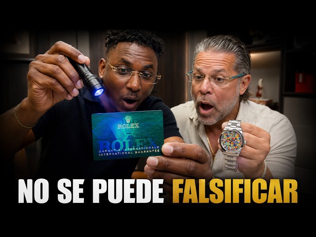 LA NUEVA TARJETA ROLEX QUE EXPONE LOS RELOJES FALSOS