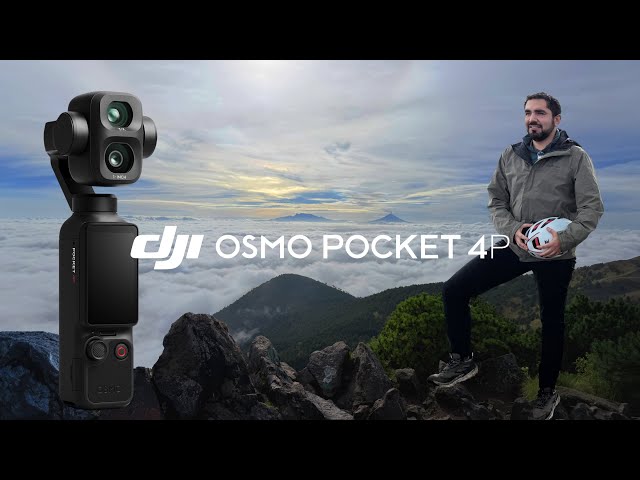 DJI Osmo Pocket 4P: doble cámara y todas sus novedades