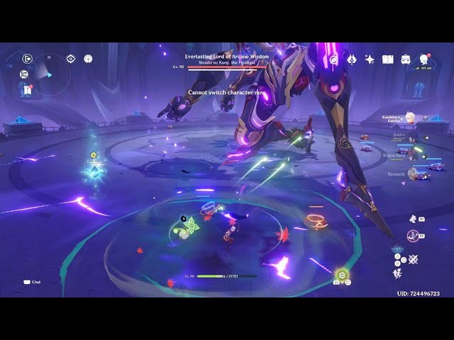 Genshin Impact: Raiden C2 R1 VS Lord of Arcane Wisdom