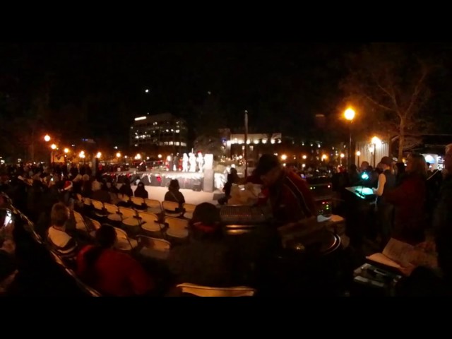Nutcracker Christmas Tree Lighting in Anaheim