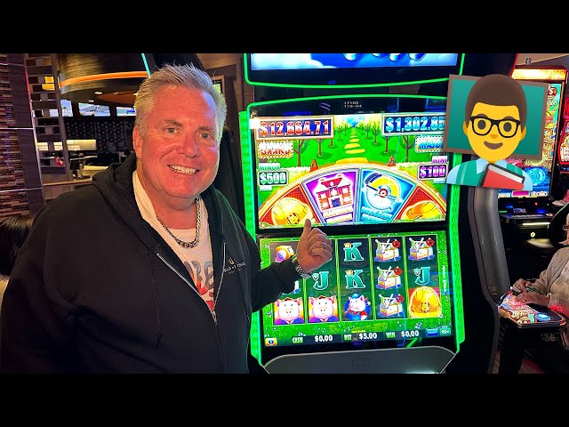 How to play one of my FAVORITE slot machines - Huff N' More Puff!