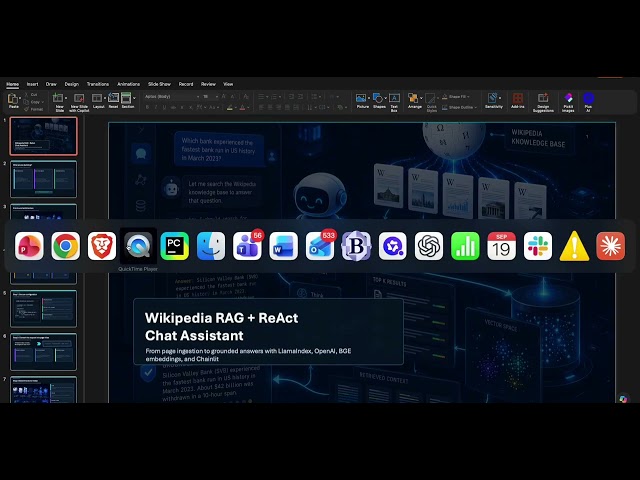 ChatGPT-Like Wikipedia Assistant with RAG, ReAct & LlamaIndex in Under 300 Lines