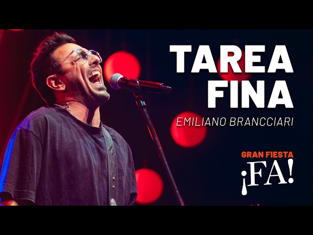 Fine work | GRAN FIESTA ¡FA! - Movistar Arena | Mex Urtizberea with Emiliano Brancciari