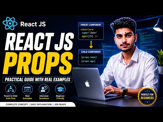 Props in React JS Explained in 10 Minutes! Easiest Tutorial Ever