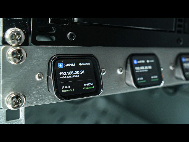 6 JetKVMs, 1 Rack – The Ultimate Setup!