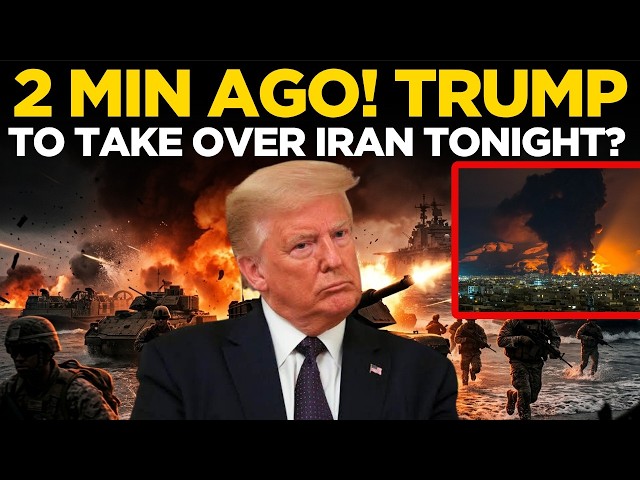 Trump LIVE: US Will Hit Iran 'Very Hard' Tonight? | Trump's Big Plans To Take Over Iran! | Trump