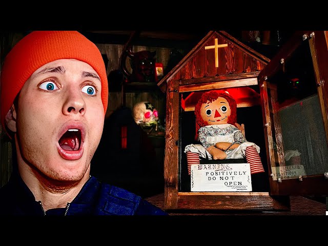 2 NIGHTS ALONE in WARREN MUSEUM w/ THE REAL ANNABELLE