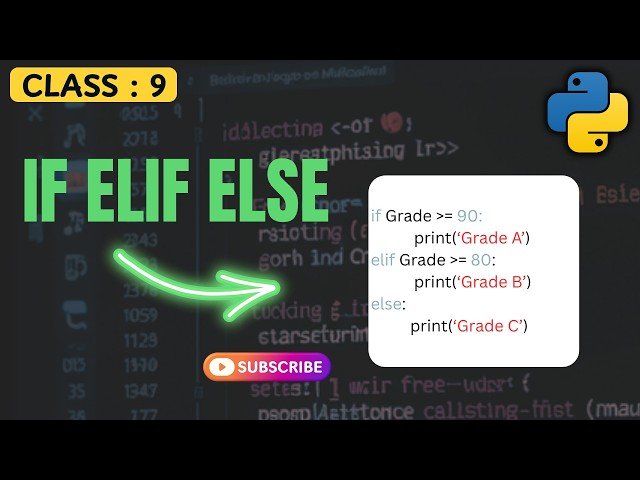 Python Decision Making: If, Elif & Else Explained for Beginners