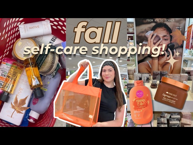 come FALL SELF-CARE SHOPPING with me + haul 🧸🎃🫧 *ulta + target*
