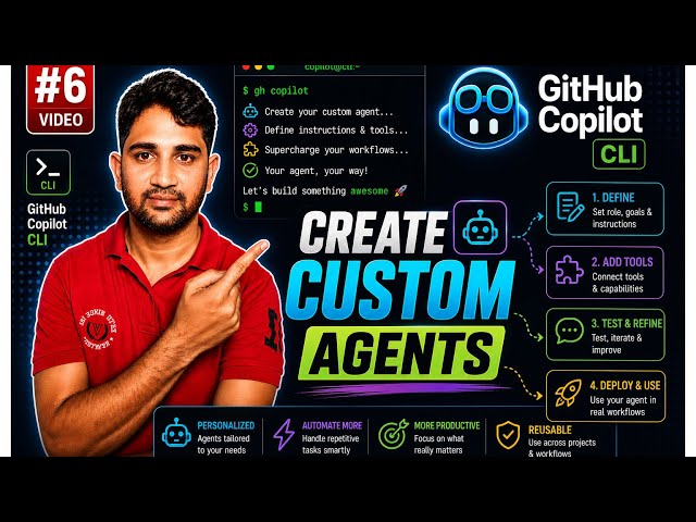 6. Create Custom Agents in GitHub Copilot CLI