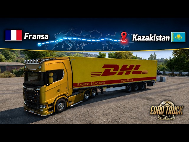 From France to Kazakhstan – The Long Haul Continues | 2,160 KM to Go | ETS2 ProMods