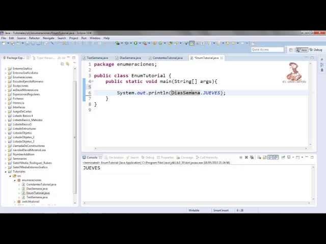 Aprende a programar en Java: Constantes y enumeraciones