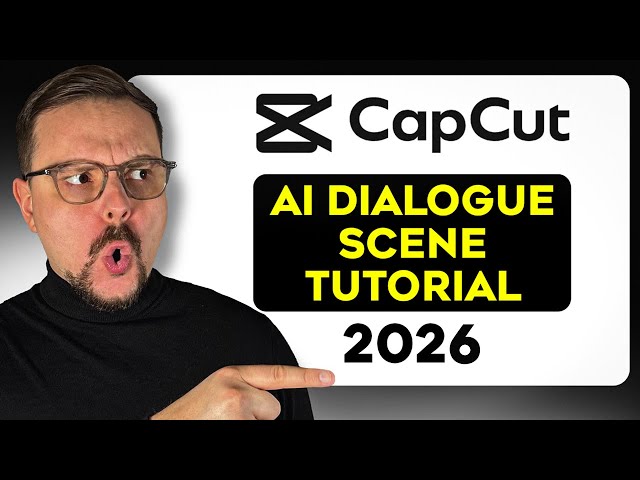 CapCut Tutorial - 2026 | How to Use AI Dialogue Scene (Smarter Image Edits With Seedream 4.0)