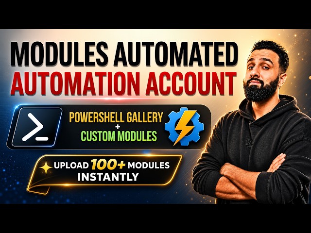 Automation Account Modules Are A Mess… So Let's Automate Them!