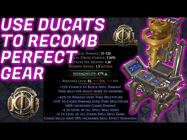 New Recombinator Tech | Soft Guide | 3.29 Path of Exile