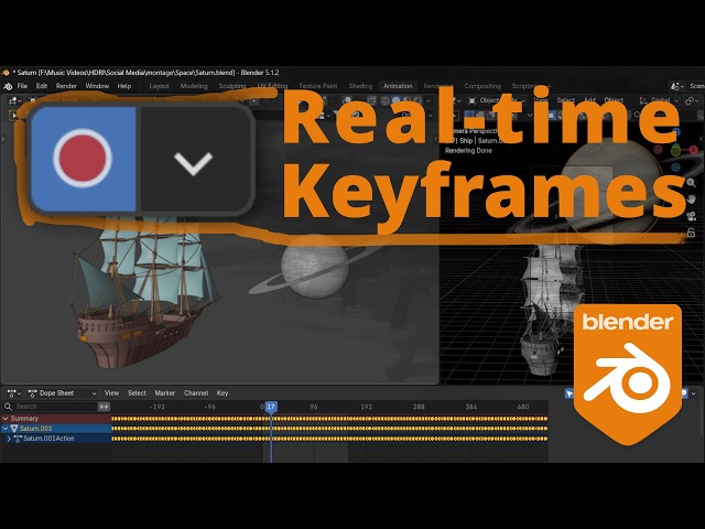 Blender - Live Record Key Frames