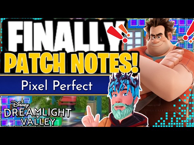 Pixel Perfect PATCH NOTES! [New SUPER VOTES Feature] | Dreamlight Valley