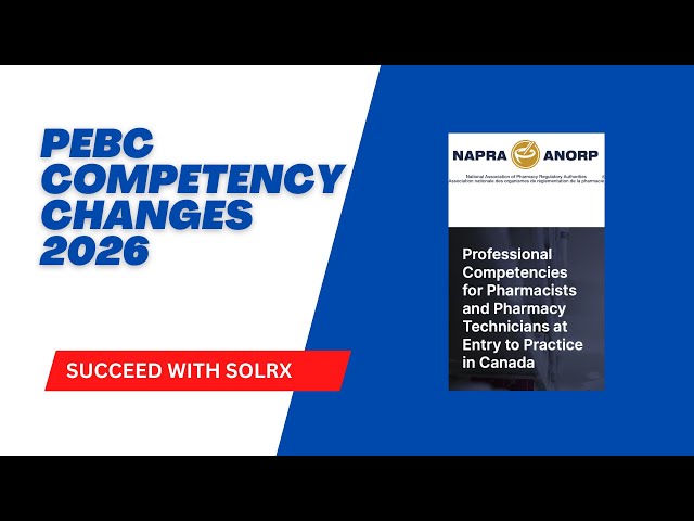 PEBC Competency Changes 2026