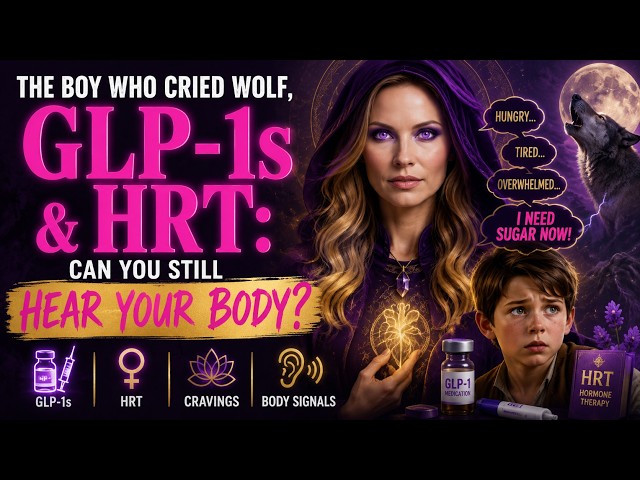 Your Body Isn’t Broken, It’s Broadcasting |  GLP 1s, HRT & The Boy Who Cried Wolf #BodyLedLiving