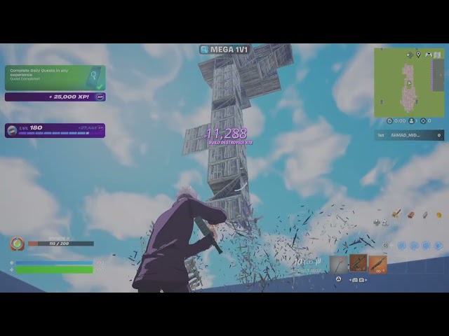 Best Fortnite  Xp  map code mega 1v1