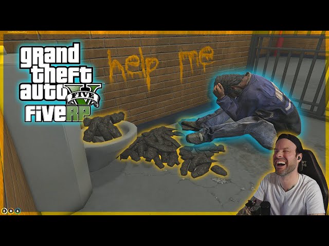 Homeless man trolls PD in GTA RP