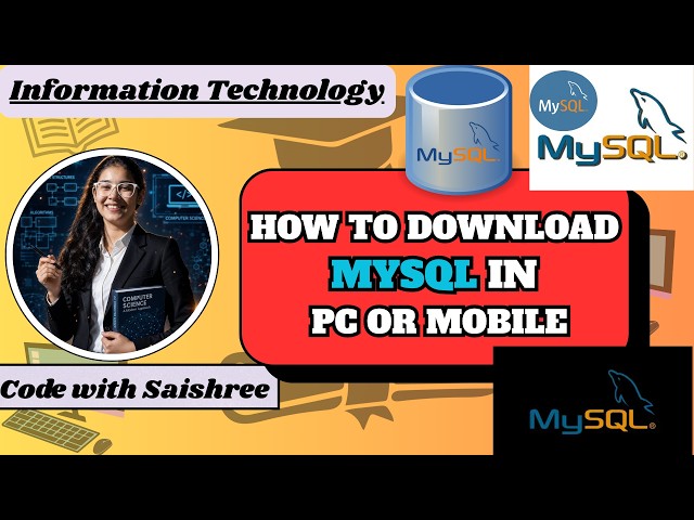 Install MySQL on Windows PC and Mobile | Full Tutorial for Beginners