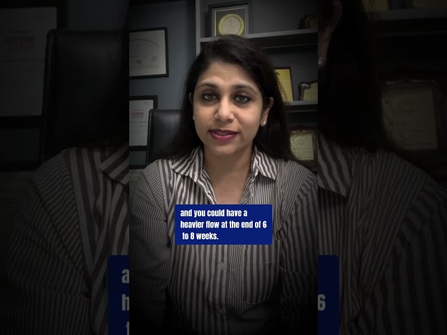 When do the periods resume after a delivery?