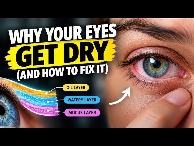 Why Your Eyes Feel Dry Gritty or Tired by Afternoon (The Tear Film Shift Most Miss)