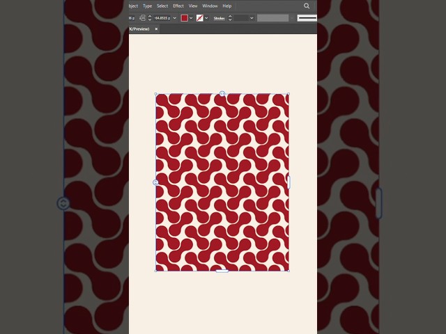 Let's create an interlocking shape pattern design in Illustrator | Adobe Illustrator tutorials