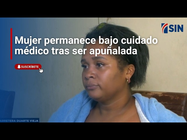 Woman remains under medical care after being stabbed