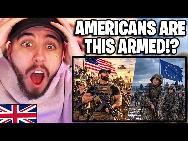 Brit Reacts to What if Every US Gun Owner Fought Europe...