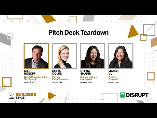 VCs offer live feedback on audience members' startup pitch decks | TechCrunch Disrupt 2024