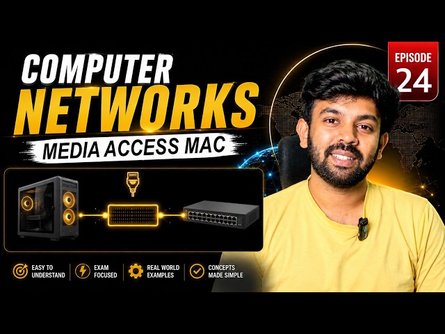 MAC (Media Access Control), CSMA/CD, CSMA/CA | Computer Networks - Ep 24 | code io - Tamil