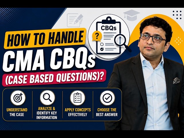 CMA Case Based Questions Overview | Letslearn Global