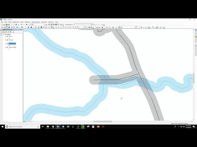 Intersect Tool in ArcMap 10.5