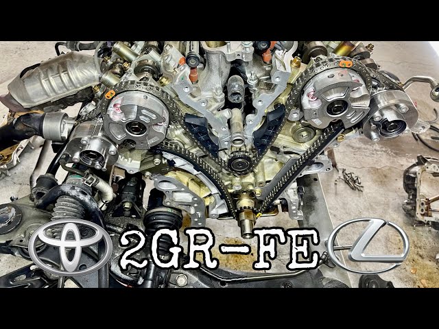 How to Replace The Timing Chain / Set Timing Marks on a Toyota 2GR-FE 3.5L V6 (Complete Tutorial)