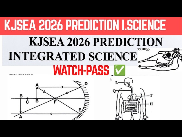 KJSEA 2026 PREDICTION🔥COMPASS PREDICTION 1 GRADE 9 INTEGRATED SCIENCE | MUST WATCH!