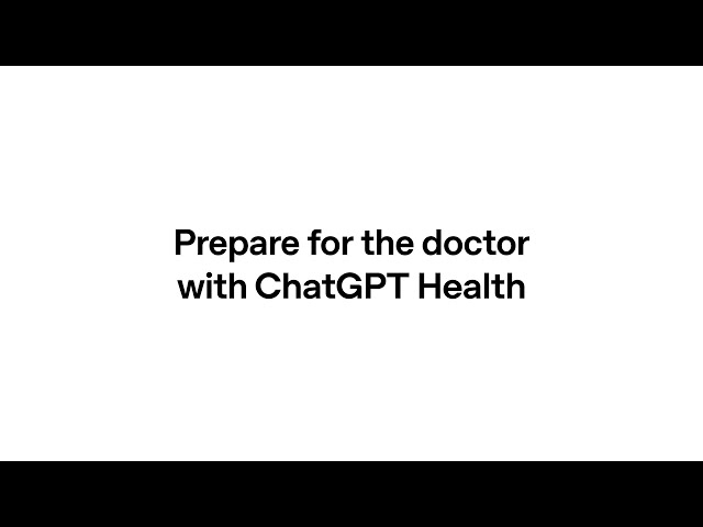 Preparing for a doctor’s appointment with ChatGPT