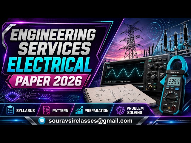 Engineering Services Electrical 2026 | How to Solve Technical Problems #ESE #ExamStrategy