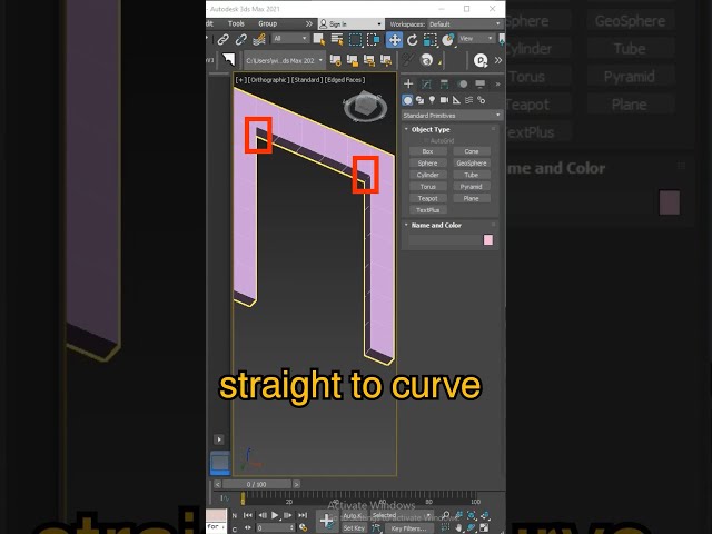 How to Create Curves in Editable Poly in 3ds Max